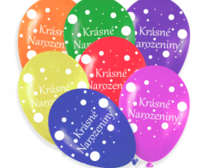 BALONKY KRÁSNÉ NAROZENINY  7 KS