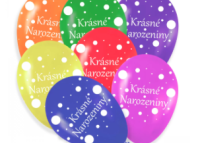 BALONKY KRÁSNÉ NAROZENINY  7 KS