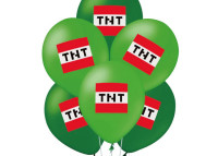 BALONKY MINECRAFT TNT  12 KS