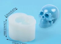 SILIKONOVÁ FORMA LEBKA 3D
