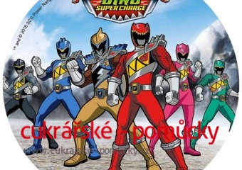 JEDLÝ PAPÍR POWER RANGERS