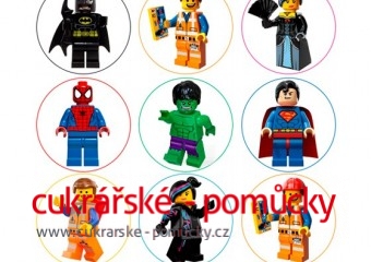 JEDLÝ PAPÍR LEGO MUFFINS