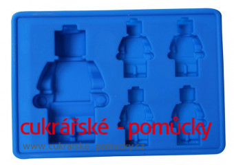 SILIKONOVÁ FORMA LEGO PANÁČCI