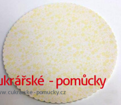 DORTOVÁ PODLOŽKA  KVÍTKY  31 CM