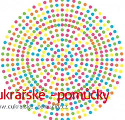 DORTOVÁ PODLOŽKA BAREVNÝ PUNTÍK 27 CM