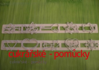 LIŠTA KRAJKOVÁ SADA 2 KS  II