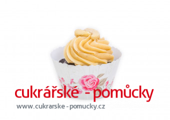 KOŠÍČKY NA CUPCAKES 12 KS RŮŽIČKA