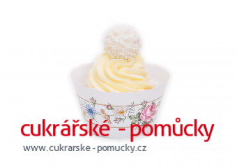 KOŠÍČKY NA CUPCAKES 12 KS KVĚTINY