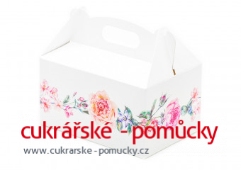 KRABIČKA KVĚTINOVÝ MOTIV 10 Ks
