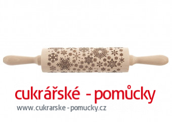 VÁLEČEK S DEKOREM VLOČKY II