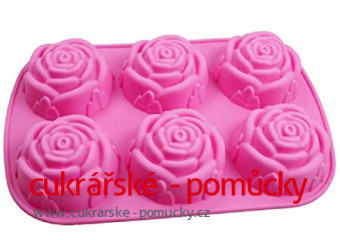 SILIKONOVÁ PEČÍCÍ FORMA RŮŽE