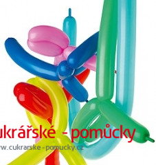 MODELOVACÍ BALONKY  S PUMPIČKOU  10 KS