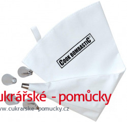 ZDOBÍCÍ SÁČEK 40 CM A 5 KS TREZÍROVACÍCH ŠPIČEK