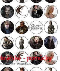 JEDLÝ PAPÍR HRA O TRŮNY - GAME OF THRONES 4