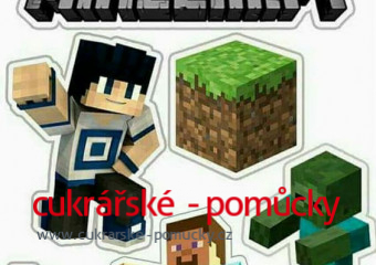 JEDLÝ PAPÍR MINECRAFT  V