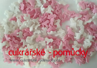 CUKROVÁ DEKORACE JEDNOROŽCI   60 g