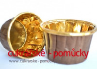 KOŠÍČKY NA MUFFINY A CUPCAKES STŘEDNÍ  30 KS