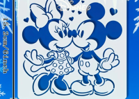STENCILA - ŠABLONA DEKORŮ MICKEY A MINNIE