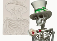 SILIKONOVÁ FORMA HALLOWEEN SMRTKA