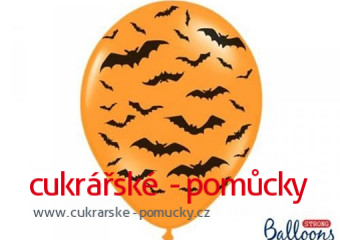 BALONEK HALLOWEEN S NETOPÝRY 1 KS