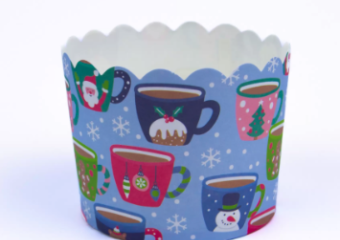 KOŠÍČKY NA CUPCAKES VÁNOCE 24 KS