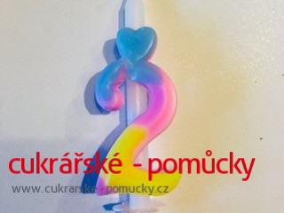 SVÍČKA DUHOVÁ 2