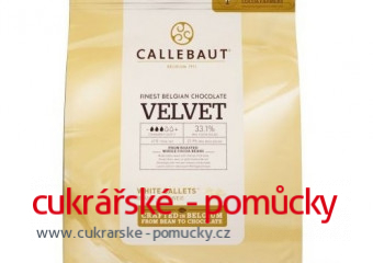 ČOKOLÁDA CALLEBAUT BÍLÁ VELVET  1 kg