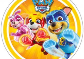 JEDLÝ PAPÍR PAW PATROL - TLAPKOVÁ PATROLA 7