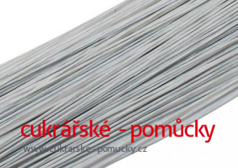 FLORISTICKÝ DRÁT 1,3 MM  BÍLÝ  10 KS