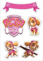 JEDLÝ PAPÍR PAW PATROL - TLAPKOVÁ PATROLA  11