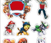 JEDLÝ PAPÍR PAW PATROL - TLAPKOVÁ PATROLA  13