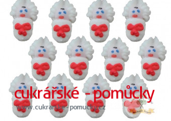 CUKROVÁ DEKORACE MIMINKO HOLČIČKA