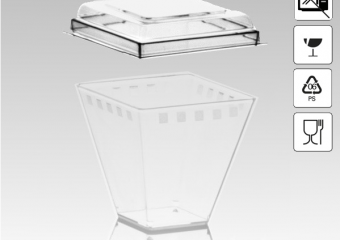 VÍČKO NA KELÍMEK CUBINO 150 ml