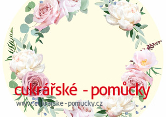 PODLOŽKA DORTOVÁ ROMANCE  32 cm