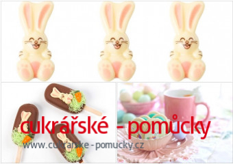 ČOKOLÁDOVÁ DEKORACE ZAJÍC  3D
