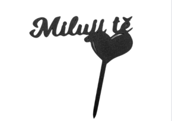 SILUETA - ZÁPICH NA DORT MILUJI TĚ