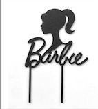 SILUETA - ZÁPICH NA DORT BARBIE