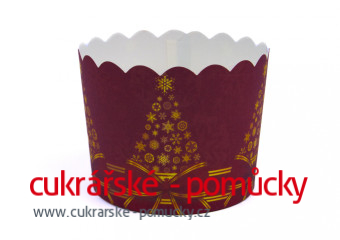 VÁNOČNÍ KOŠÍČKY NA CUPCAKES  7