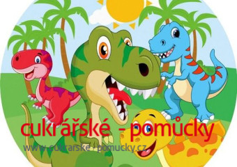 JEDLÝ PAPÍR DINOSAUŘI 2