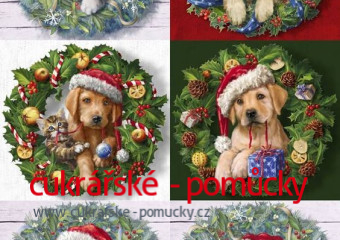 JEDLÝ PAPÍR VÁNOČNÍ  2