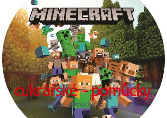 JEDLÝ PAPÍR MINECRAFT  1