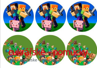 JEDLÝ PAPÍR MINECRAFT  4