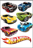 JEDLÝ PAPÍR HOT WHEELS