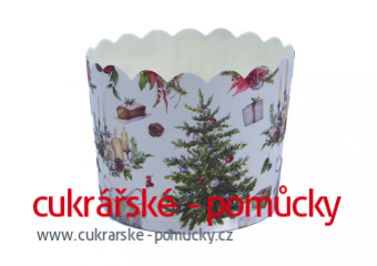 VÁNOČNÍ KOŠÍČKY NA CUPCAKES  9
