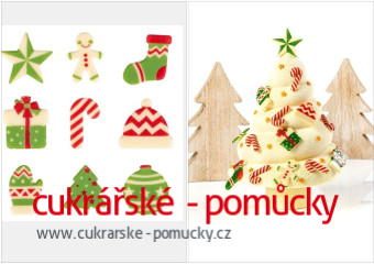ČOKOLÁDOVÁ VÁNOČNÍ DEKORACE