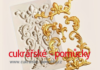 SILIKONOVÁ FORMA ORNAMENTY