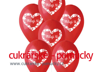 BALONEK MILUJI TĚ