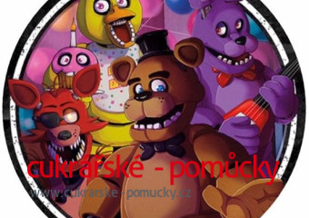 JEDLÝ PAPÍR FNAF FIVE NIGHTS AT FREDDYS