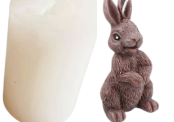 SILIKONOVÁ FORMA ZAJÍC  3D