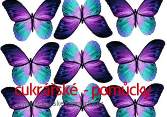 JEDLÝ PAPÍR MOTÝL  10